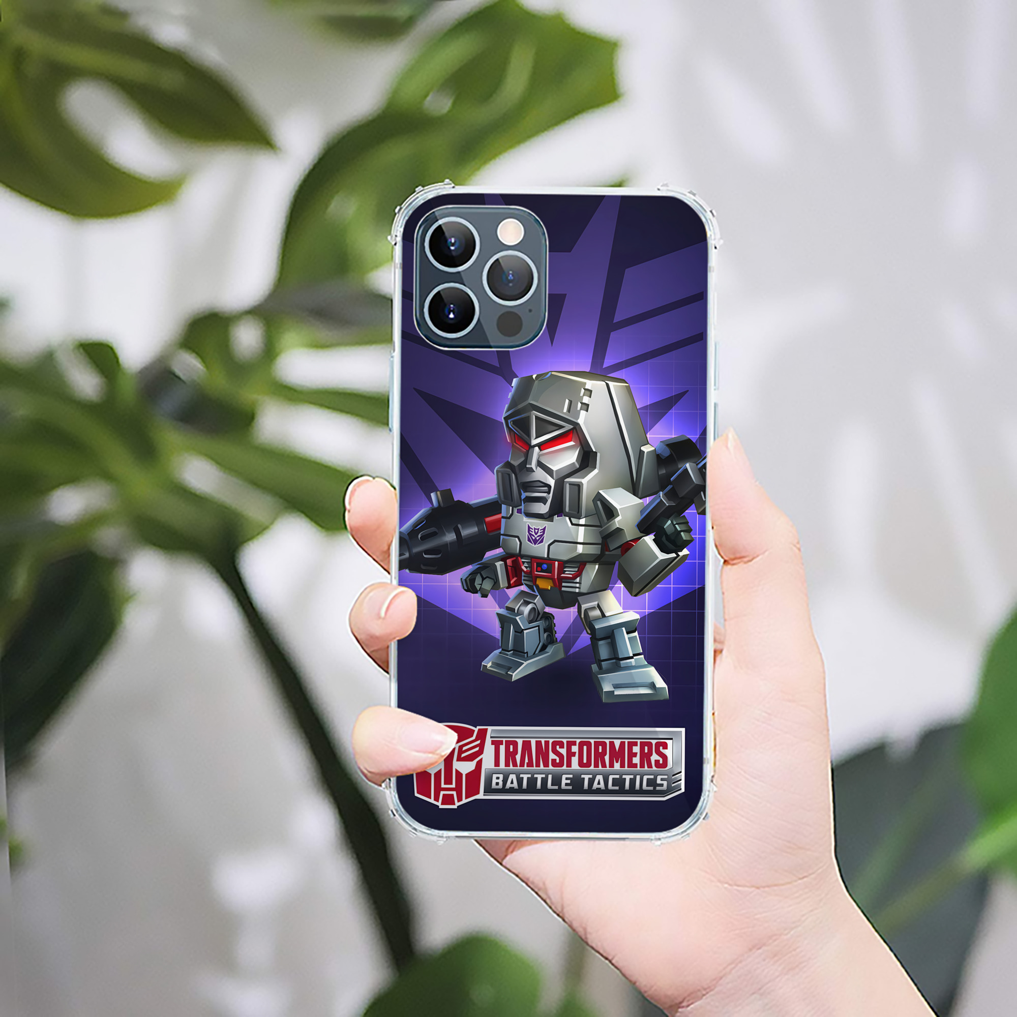 （画像用） Transformers トランスフォーマー 【iPhone 12シリーズ対応】透明スマホケース（クリアソフトケース）